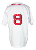 Carl Yastrzemski Signed White Pro Style Baseball Jersey TC 67 Insc JSA - Sports Integrity