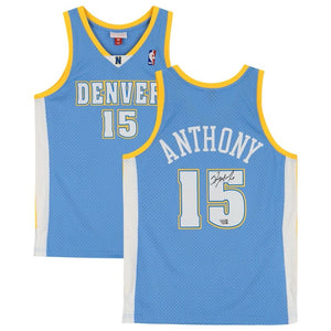 Carmelo Anthony Signed Denver Nuggets 2003/04 M&N Swingman Jersey Fanatics - Sports Integrity