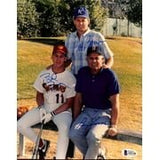 Ray Boone Bob Boone Bret Boone Signed 8x10 Baseball Photo BAS LOA A91746 - Sports Integrity