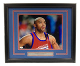 Charles Barkley Signed Framed 11x14 Philadelphia 76ers Photo JSA AG80333 - Sports Integrity