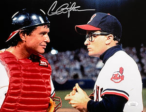 Charlie Sheen Signed Major League 11x14 Photo JSA - Sports Integrity