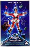 Chevy Chase Beverly D'Angelo Signed 11x17 Christmas Vacation Photo 2 JSA - Sports Integrity