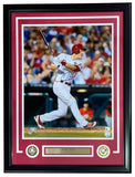 Chase Utley Signed Framed 16x20 Philadelphia Phillies Photo Fanatics - Sports Integrity