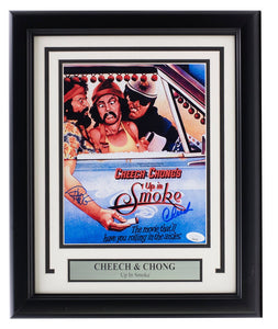 Cheech and Chong Signed Framed 8x10 Up in Smoke Photo JSA AE84506 Hologram - Sports Integrity