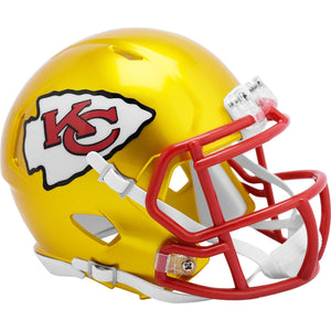 Kansas City Chiefs Flash Mini Speed Helmet - Sports Integrity