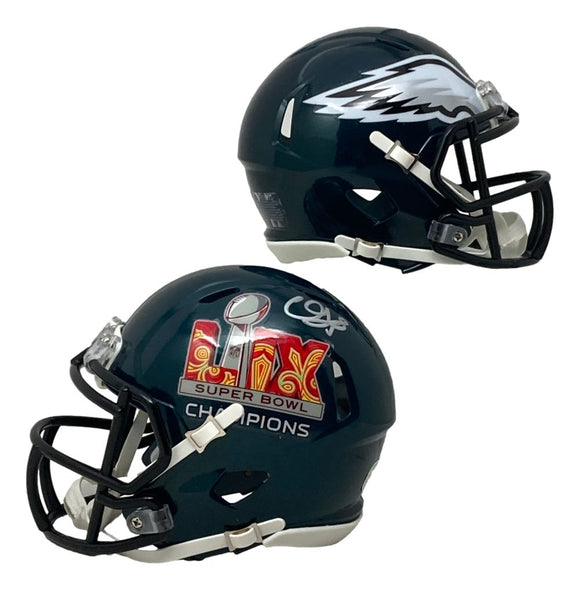 CJ Gardner-Johnson Signed Philadelphia Eagles Super Bowl 59 Mini Helmet BAS