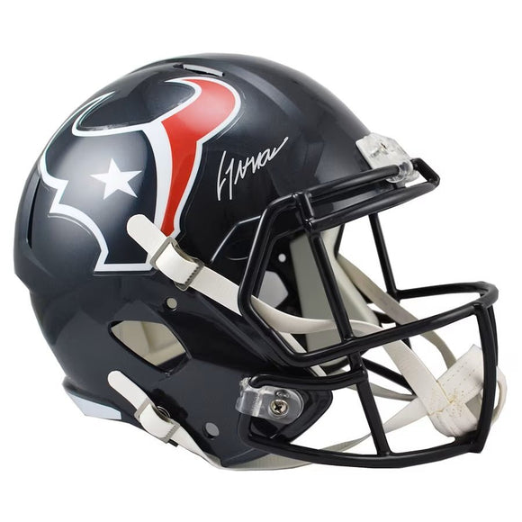 CJ Stroud Signed Houston Texans Full Size Replica Speed Helmet Fanatics - Sports Integrity