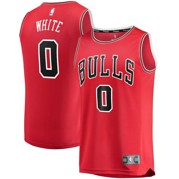 Coby White Chicago Bulls Red Fanatics Basketball Jersey - Sports Integrity