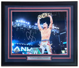 Cody Rhodes Signed Framed 16x20 WWE Wrestlemania 40 Photo Fanatics - Sports Integrity