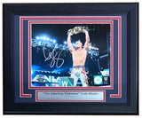 Cody Rhodes Signed Framed 8x10 WWE Wrestlemania 40 Photo Fanatics - Sports Integrity