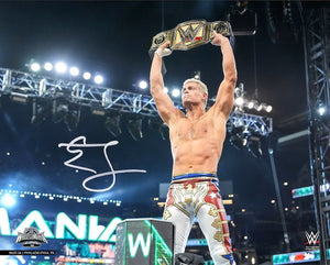 Cody Rhodes Signed 16x20 WWE Wrestlemania 40 Photo Fanatics - Sports Integrity