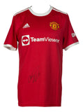 Cristiano Ronaldo Signed Red Adidas Manchester United Soccer Jersey BAS LOA - Sports Integrity