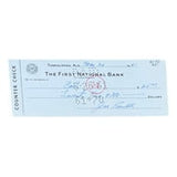 Joe Sewell Cleveland Signed May 26 1961 Bank Check BAS - Sports Integrity