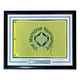 Jordan Spieth Signed Framed The Memorial Tournament Golf Flag JSA - Sports Integrity