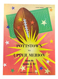 Pottstown vs Upper Merion High School Football Program September 25 1952 - Sports Integrity