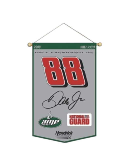 NASCAR Dale Earnhardt Jr. 22x36 Wool Blend Banner - Sports Integrity