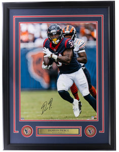 Dameon Pierce Signed Framed Houston Texans 16x20 Photo Fanatics - Sports Integrity