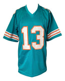 Dan Marino Miami Signed Teal Football Jersey BAS ITP - Sports Integrity