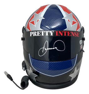 Danica Patrick Signed NASCAR Pretty Intense Full Size Replica Racing Helmet BAS - Sports Integrity