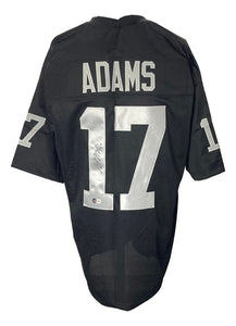 Davante Adams Oakland Signed Black Football Jersey BAS ITP - Sports Integrity