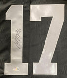 Davante Adams Oakland Signed Black Football Jersey BAS ITP - Sports Integrity