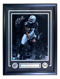 Davante Adams Signed Framed 16x20 Las Vegas Raiders Black Jersey Photo BAS ITP - Sports Integrity