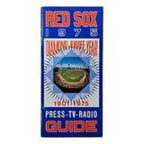 Boston Red Sox 1975 Media Guide - Sports Integrity