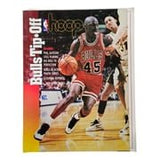 Michael Jordan Chicago Bulls 1995 NBA Hoop Tip Off Magazine - Sports Integrity