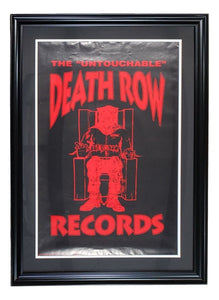 Death Row Records Framed 20x30 Orignal 1997 Poster - Sports Integrity