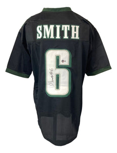 Devonta Smith Philadelphia Signed Black Football Jersey BAS - Sports Integrity