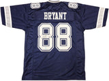 Dez Bryant Dallas Signed Navy Blue Football Jersey BAS ITP - Sports Integrity