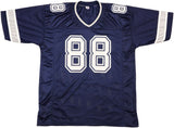 Dez Bryant Dallas Signed Navy Blue Football Jersey BAS ITP - Sports Integrity