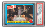 Dolph Lundgren Signed Ivan Drago 1985 Topps #15 Trading Card PSA/DNA Gem MT 10 - Sports Integrity