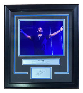 Drake Framed 8x10 Concert Photo w/ Laser Engraved Signature - Sports Integrity