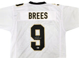 Drew Brees New Orleans Signed White Football Jersey BAS - Sports Integrity