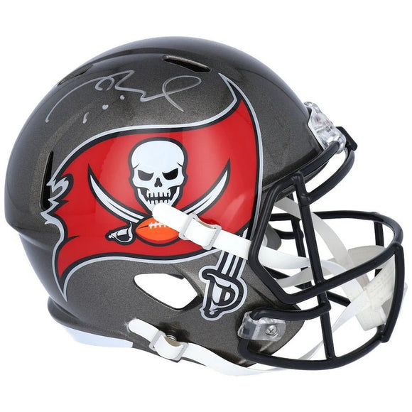 Tom Brady Signed Tampa Bay Buccaneers Full Size Speed Replica Helmet - Sports Integrity