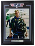 Val Kilmer Signed Framed 16x20 Top Gun Movie Photo JSA - Sports Integrity