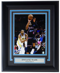 Dwayne Wade Framed 8x10 Miami Heat Basketball NBA Photo - Sports Integrity