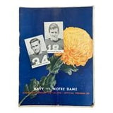 Notre Dame vs Navy October 31 1942 Official Game Program - Sports Integrity