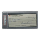 Maurice Richard Signed Montreal Canadiens Bank Check #97 PSA/DNA - Sports Integrity