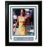 Anna Kournikova Signed Framed 8x10 Tennis Photo BAS - Sports Integrity