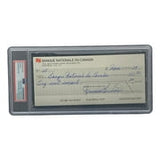 Maurice Richard Signed Montreal Canadiens Bank Check #63 PSA/DNA - Sports Integrity