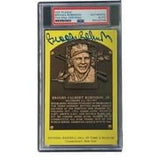 Brooks Robinson Signed 4x6 Baltimore Orioles HOF Plaque Card PSA/DNA 85025708 - Sports Integrity