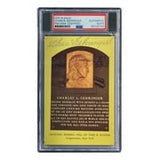 Charlie Gehringer Signed 4x6 Detroit Tigers HOF Plaque Card PSA/DNA 85025744 - Sports Integrity