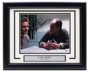 Earl Boen Signed Framed 8x10 The Terminator Photo BAS - Sports Integrity