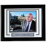 Mikhail Gorbachev Signed Framed 8x10 Photo JSA