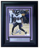 Ed Reed Signed Framed 8x10 Baltimore Ravens Photo JSA - Sports Integrity