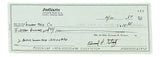 Ed Stanky St. Louis Cardinals Signed Bank Check #453 BAS - Sports Integrity