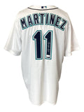 Edgar Martinez Signed Seattle Mariners Nike Replica Baseball Jersey BAS - Sports Integrity