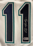 Edgar Martinez Signed Seattle Mariners Nike Replica Baseball Jersey BAS - Sports Integrity